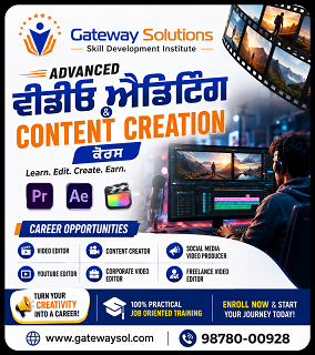 Advanced Video Editing  and  Content Creation Course  